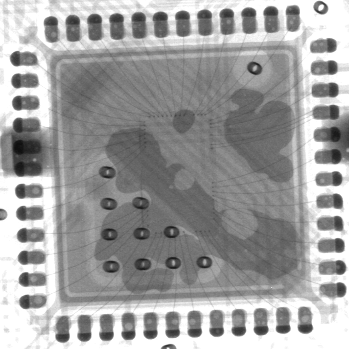 IC voids and gold wire BGA Solder Bridge